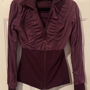 Lululemon Dance Studio Jacket Reversible Arctic Plum - Size Small